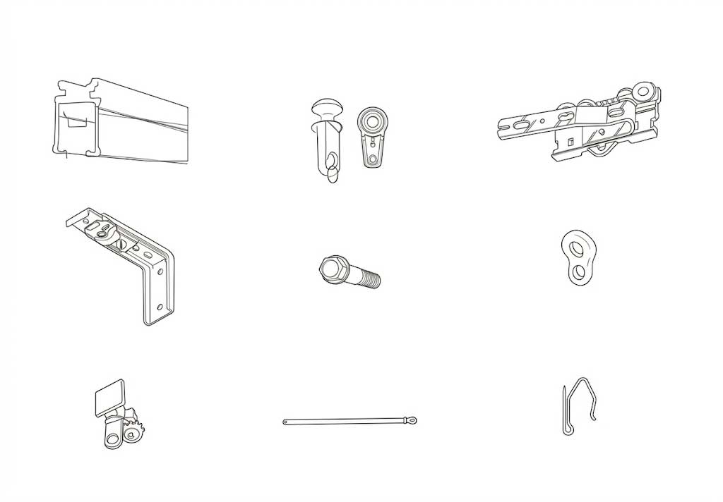 Drapery Hardware Basic Components