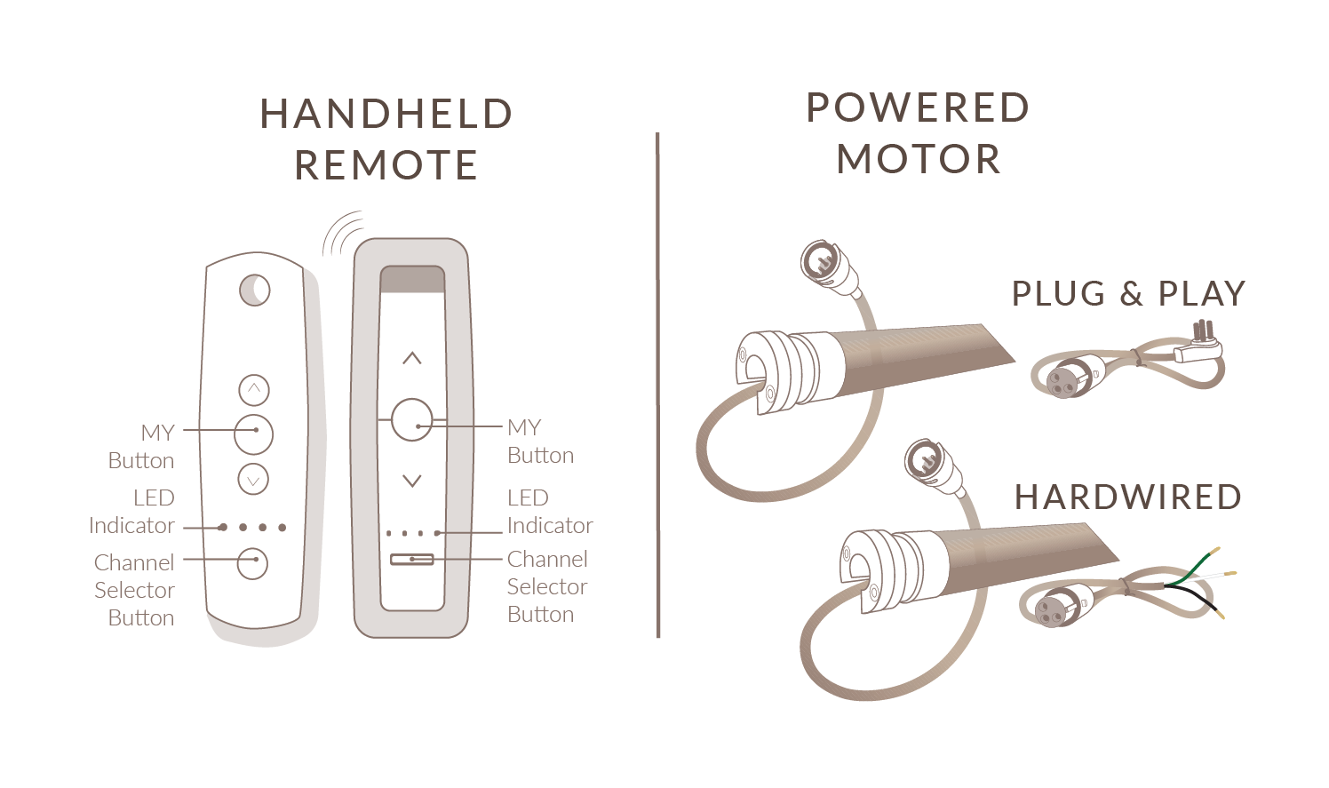 Motor and Remotes – Plug and Play