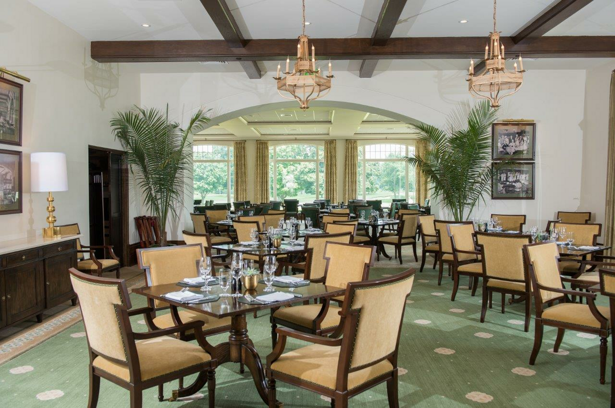 Upholstery work at Winged Foot Golf Club, Mamaroneck