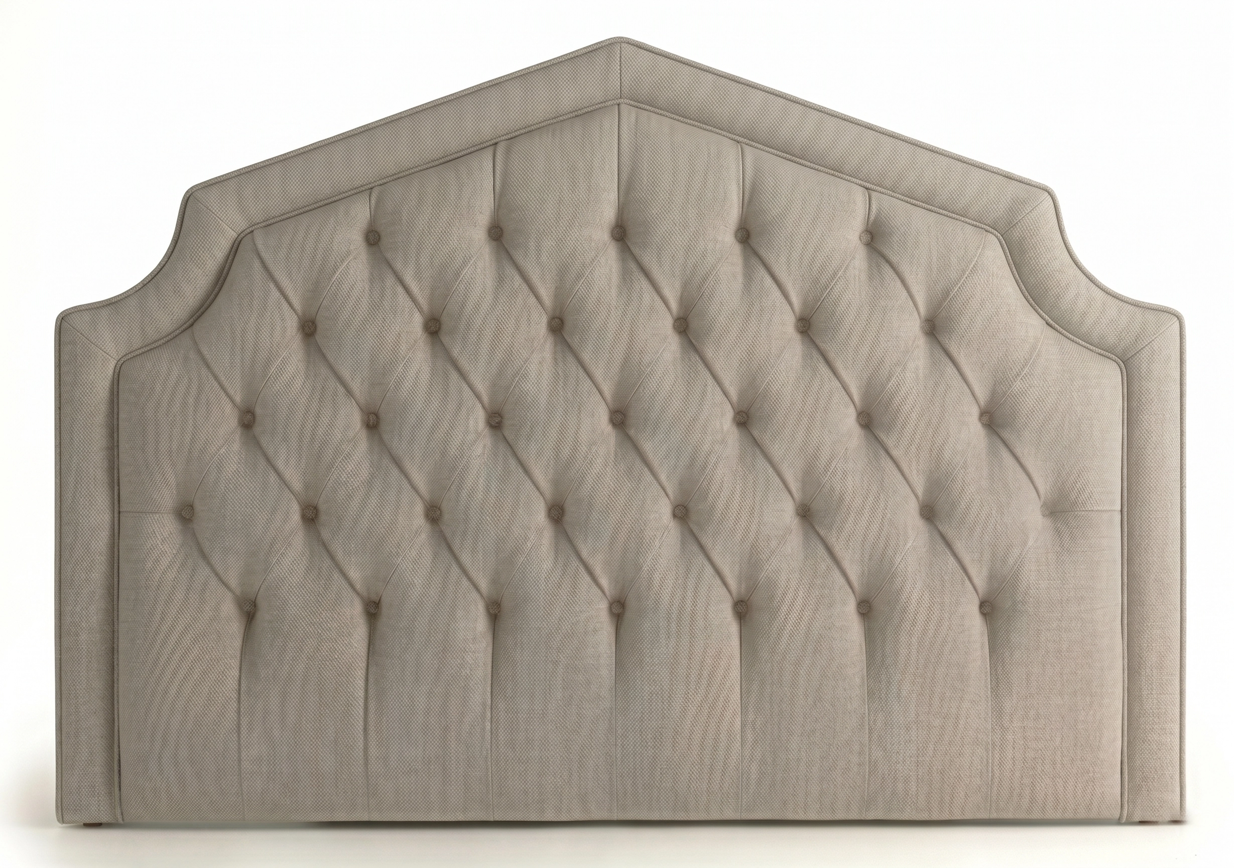 Pediment headboard