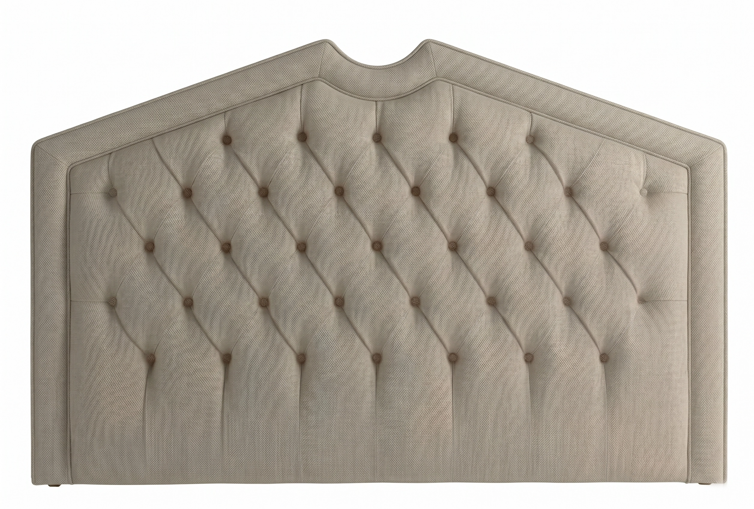 Notched Gable headboard