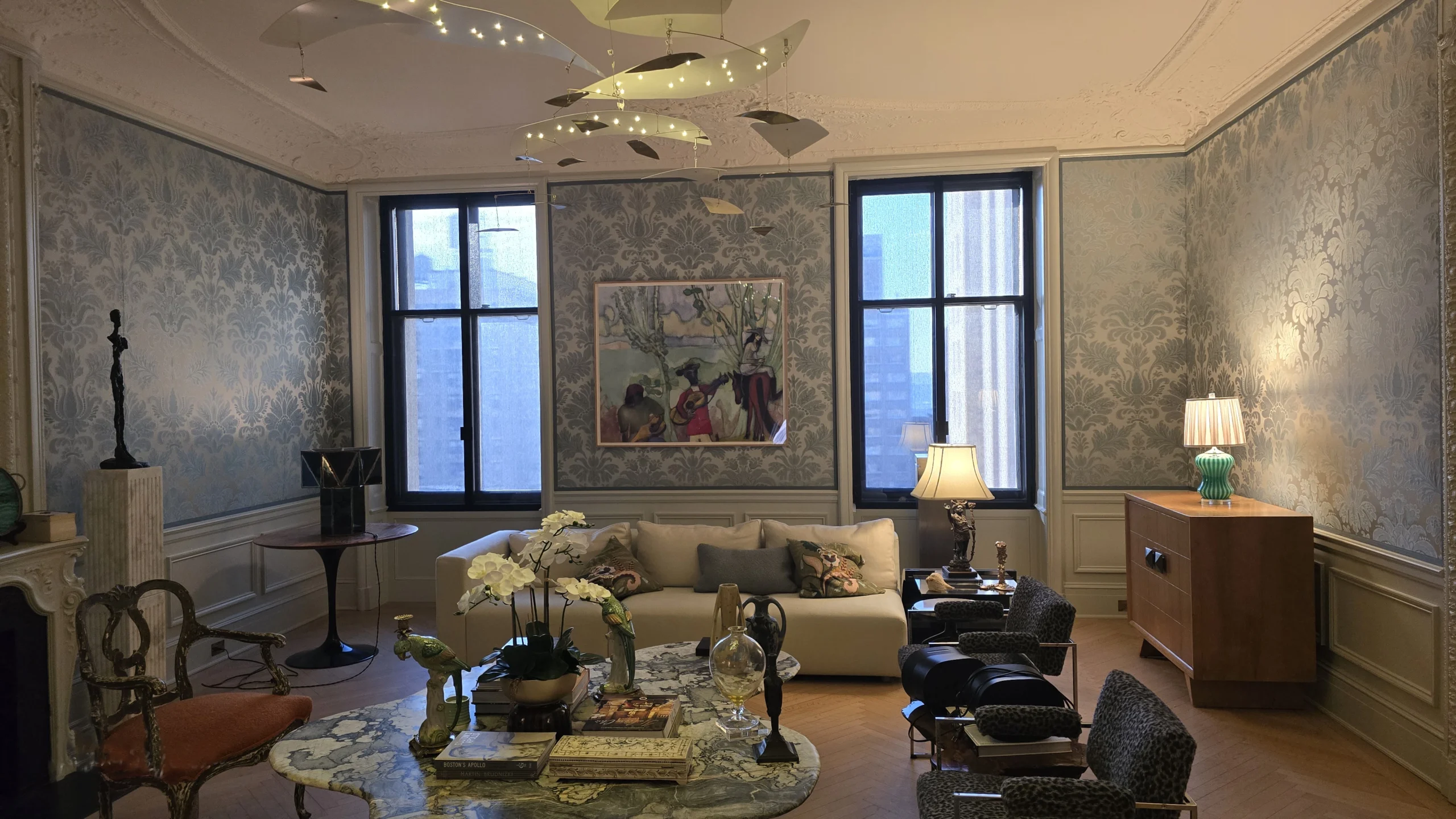 Custom wall upholstery installation by JO-VIN
