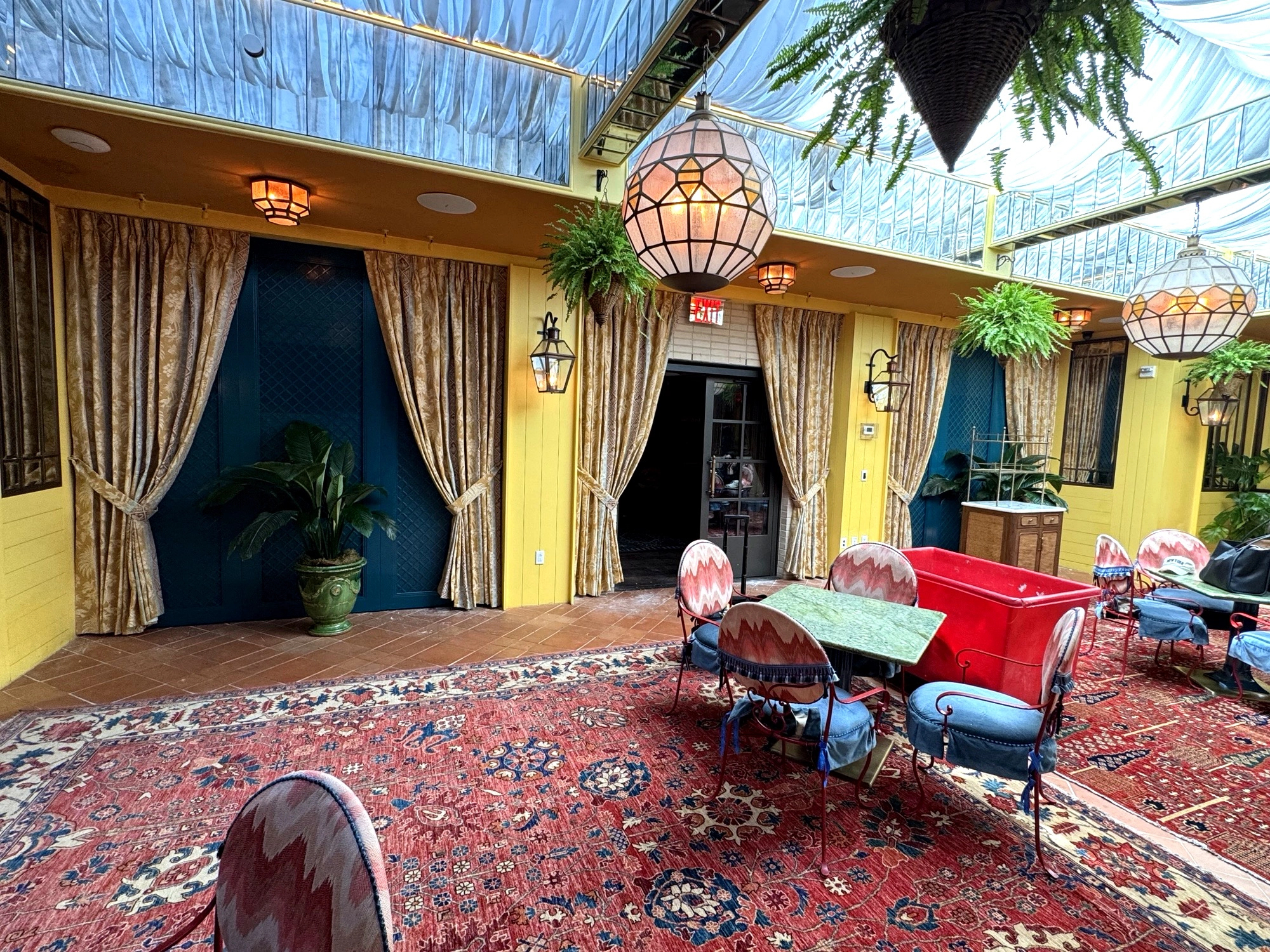 Inside The Conservatory at The Fifth Avenue Hotel